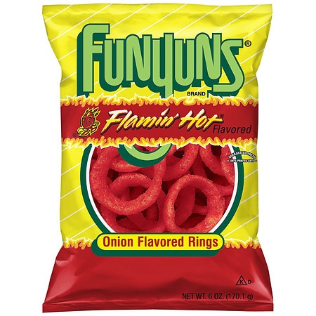 Funyuns Onion Flavored Rings Flamin' Hot - 6.0 Oz