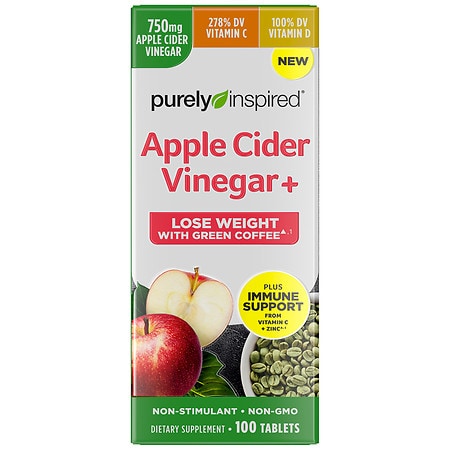 Purely Inspired Apple Cider Vinegar + Immune Support - 100.0 ea