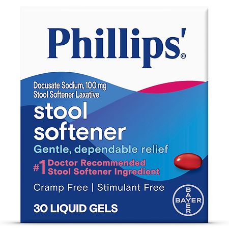 Phillips' Stool Softener Liquid Gels - 30.0 ea