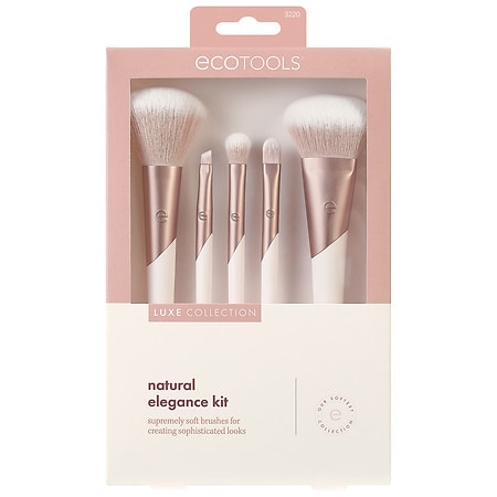 EcoTools Luxe Natural Elegance Face Makeup Brush Kit - 1.0 set