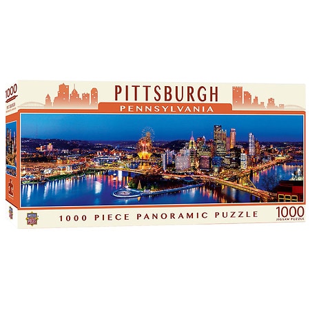 Masterpieces Puzzles Pittsburgh Pennsylvania 1000 Piece Puzzle - 1.0 ea