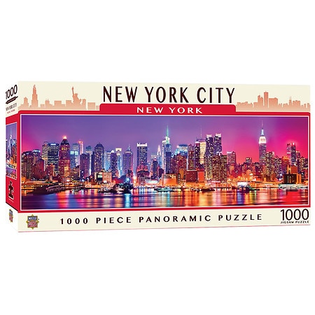 Masterpieces Puzzles New York City 1000 Piece Puzzle - 1.0 ea