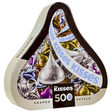 Masterpieces Puzzles Hershey's Kiss Shaped 500 Piece Puzzle - 1.0 ea