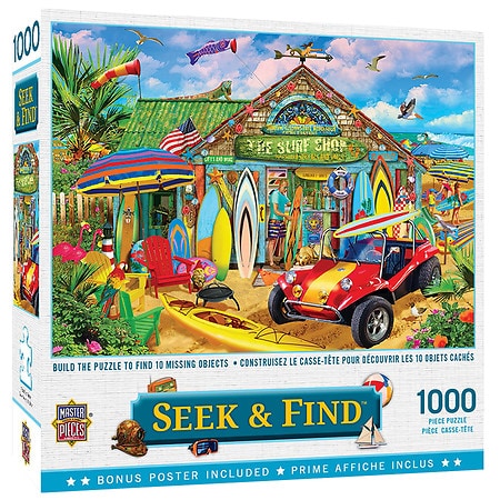 Masterpieces Puzzles Beach Time Fun 1000 Piece Puzzle - 1.0 ea