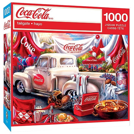 Masterpieces Puzzles Coca Cola Tailgate 1000 Piece Puzzle - 1.0 ea