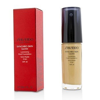 ShiseidoSynchro Skin Glow Luminizing Fluid Foundation SPF 20 - # Golden 3 30ml/1oz