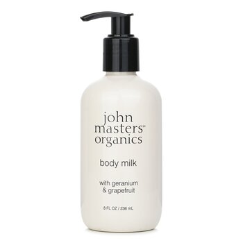 John Masters OrganicsBody Milk With Geranium & Grapefruit 236ml/8oz