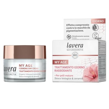 LaveraMy Age Firming Day Cream With Organic Hibiscus & Ceramides - For Mature Skin 50ml/1.8oz