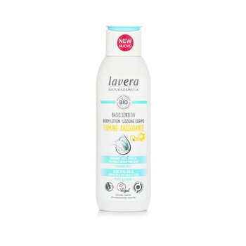 LaveraBasis Sensitiv Firming Body Lotion With Organic Aloe Vera & Natural Coenzyme Q10 - For Normal Skin 250ml/8.4oz