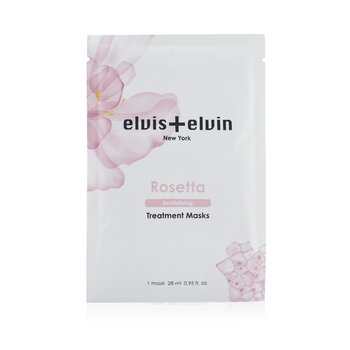 Elvis + ElvinRevitalizing Treatment Masks - Rosetta 4x28ml/0.95oz