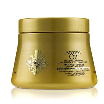 L'OrealProfessionnel Mythic Oil Oil Light Masque with Osmanthus & Ginger Oil (Normal to Fine Hair) 200ml/6.76oz