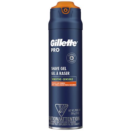 Gillette Pro Pro Sensitive Shave Gel - 7.0 OZ