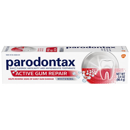PARODONTAX Anticavity Antigingivitis Gum Toothpaste - 3.4 oz