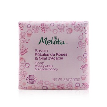 MelvitaRose Petals & Acacia Honey Soap 100g/3.5oz
