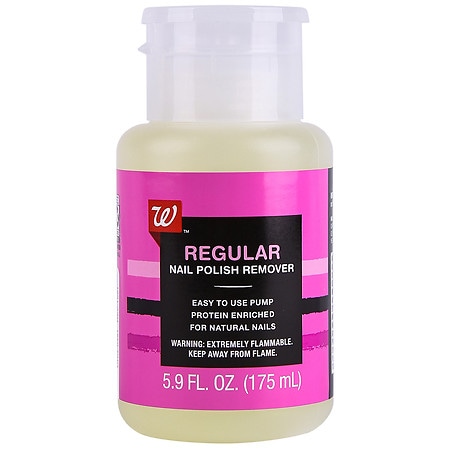 Walgreens Regular Nail Polish Remover - 5.9 fl oz