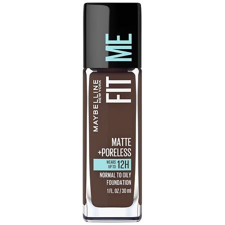 Maybelline Fit Me Matte + Poreless Liquid Foundation Makeup - 1.0 fl oz