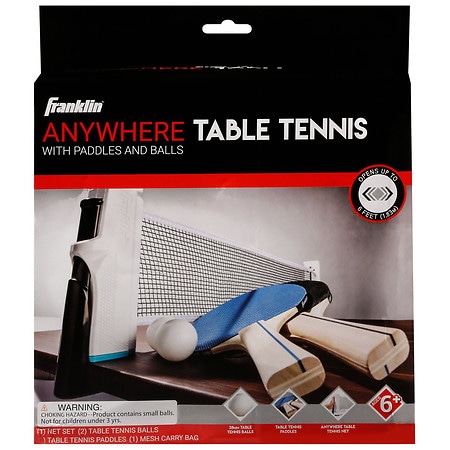 Franklin Sports Anywhere Table Tennis - 1.0 ea