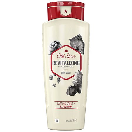 Old Spice Fresher Collection Body Wash Revitalizing with Charcoal - 16.0 oz