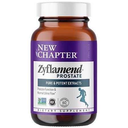 New Chapter Zyflamend Prostate Supplement Vegetarian Capsules - 60.0 ea