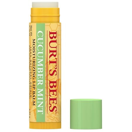 Burt's Bees Lip Balm, Natural Origin Lip Care Cucumber Mint - 0.15 oz