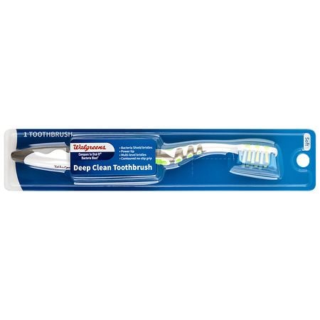 Walgreens Deep Clean Bacteria Guard Soft Toothbrush - 1.0 ea