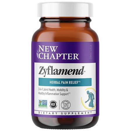 New Chapter Zyflamend, Herbal Pain Relief + Joint Supplement - 120.0 ea