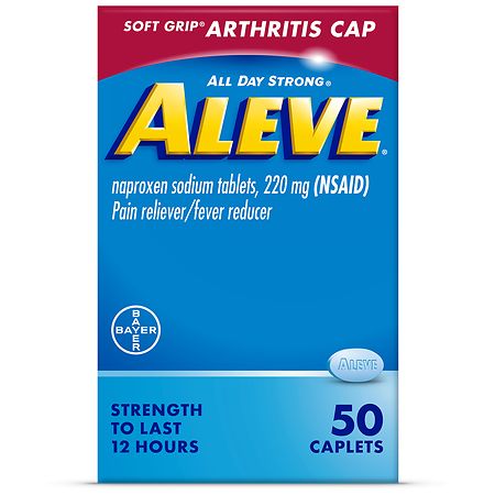 Aleve Arthritis Pain Relief Caplets - 50.0 Ea