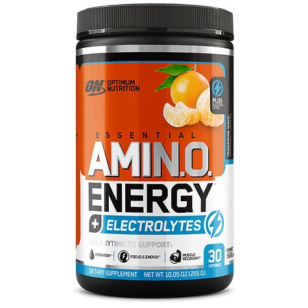 Optimum Nutrition Amino Energy + Electrolytes Tangerine - 10.05 oz
