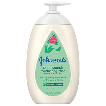 Johnson's Baby Skin Nourish Moisturizing Lotion - 16.9 fl oz