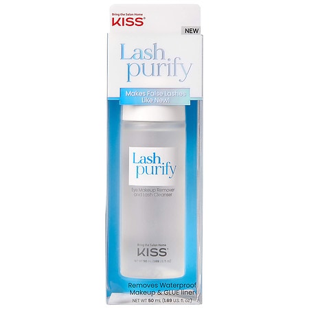 Kiss Lash Purify Eye Makeup Remover and Lash Cleanser - 1.69 fl oz