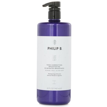 Philip BIcelandic Blonde Shampoo (Tone Correcting Brightening Eliminates Brassiness - Blonde, Gray, Silver H 947ml/32oz