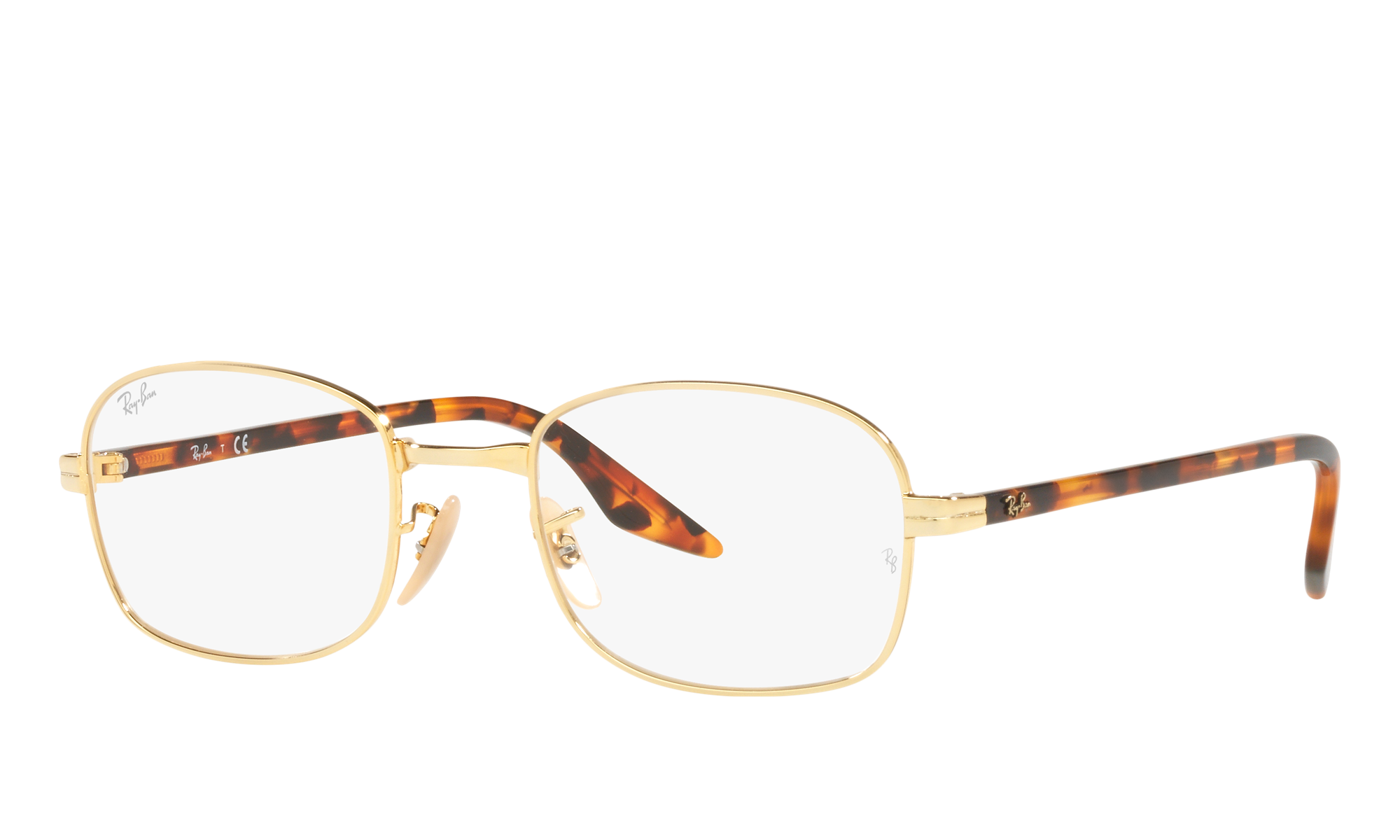 Ray-Ban Unisex Rx3690v Gold Size: Small