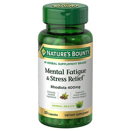 Nature's Bounty Mental Fatigue & Stress Relief - 30.0 ea