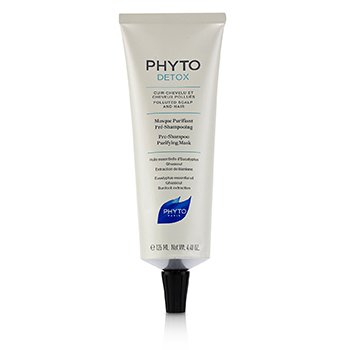 PhytoPhytoDetox Pre-Shampoo Purifying Mask (Polluted Scalp and Hair) 125ml/4.4oz