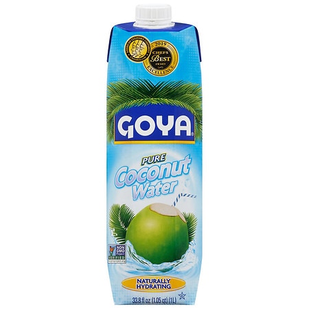 Goya 100% Pure Coconut Water - 33.8 fl oz