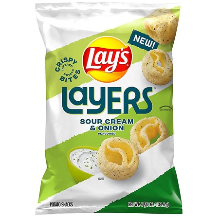 Lay's Layers Sour Cream & Onion - 4.75 Oz