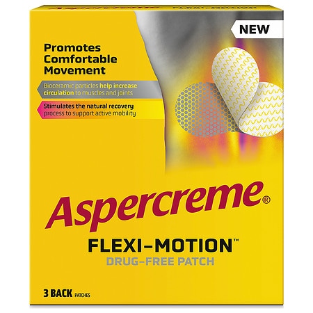 Aspercreme Flexi-Motion Drug Free Back Patch - 3.0 ea
