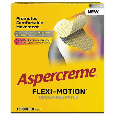 Aspercreme Flexi-Motion Drug Free Shoulder Patch - 3.0 ea