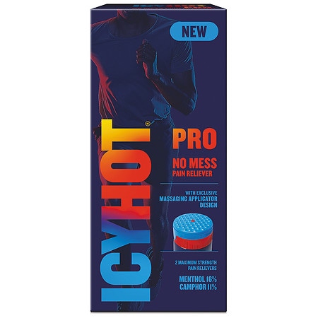 Icy Hot Pro Pain Cream With No-Mess Applicator - 3.0 oz