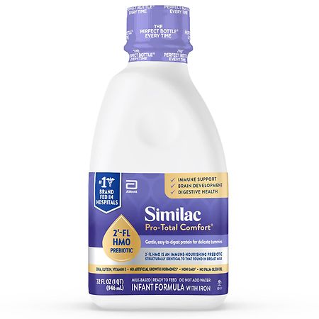 Similac Pro-Total Comfort Infant Formula with Iron, Bottle - 32.0 fl oz