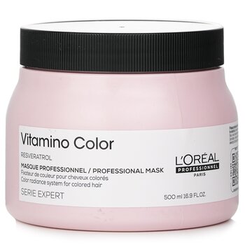 L'OrealProfessionnel Serie Expert - Vitamino Color Resveratrol Color Radiance System Mask (For Colored Hair) (Salon Product) 500ml/16.9oz