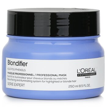 L'OrealProfessionnel Serie Expert - Blondifier Acai Polyphenols Resurfacing and Illuminating System Mask 250ml/8.5oz