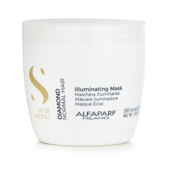 AlfaParfSemi Di Lino Diamond Illuminating Mask (Normal Hair) 500ml/17.4oz