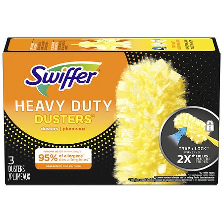 Swiffer Dusters Heavy Duty Multi-Surface Refills Unscented - 3.0 ea