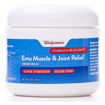 Walgreens Emu Muscle & Joint Relief - 4.0 oz
