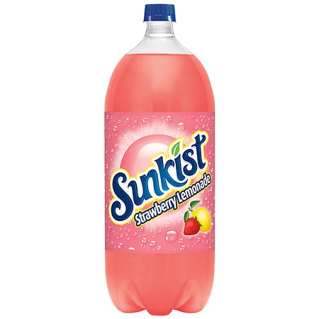 Sunkist Strawberry Lemonade Soda - 2.0 L