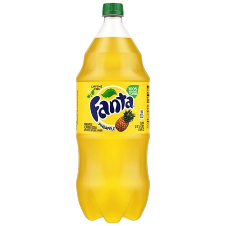 Fanta Soda, Pineapple - 67.6 fl oz