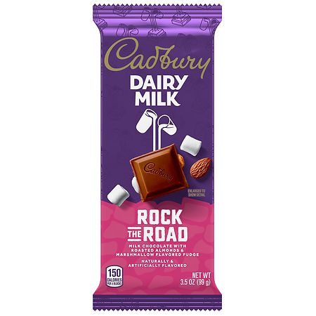 Cadbury Milk Chocolate Candy Bar Rock the Road - 3.5 oz