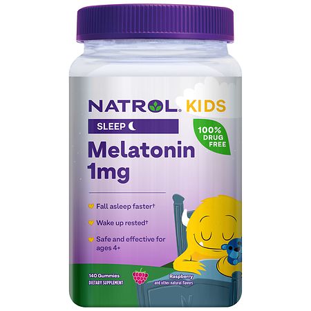 Natrol Kids 1 mg Melatonin Gummy Berry - 140.0 ea