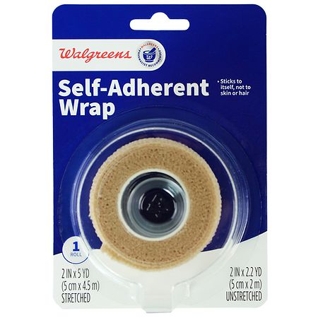 Walgreens Self-Adherent Wrap Tan - 2 in 2.2 yd